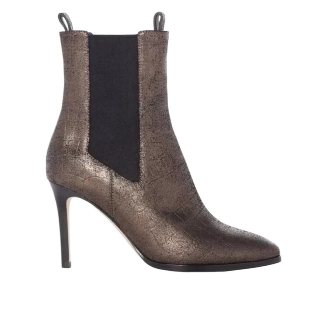 NWOT Women’s PAIGE Celeste Metallic Bootie – Sz 9